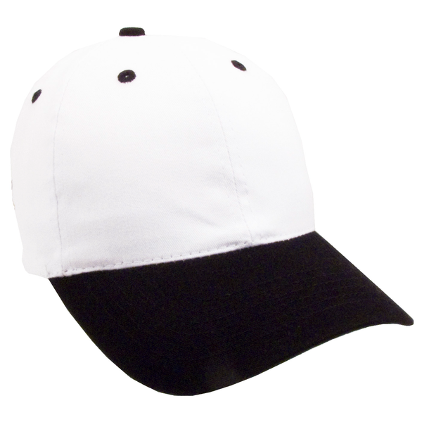 Two Tone Brushed Cotton Twill Semi-Constructed Cap