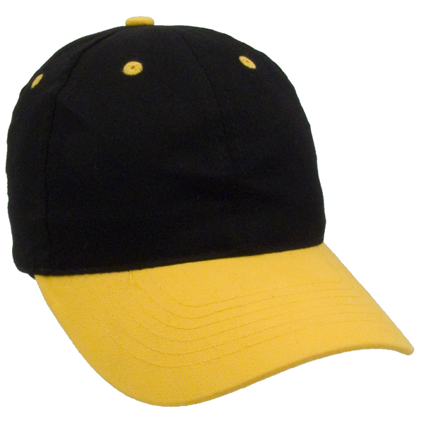 Two Tone Brushed Cotton Twill Semi-Constructed Cap