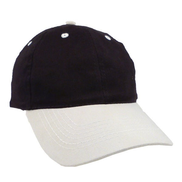 Two Tone Brushed Cotton Twill Semi-Constructed Cap