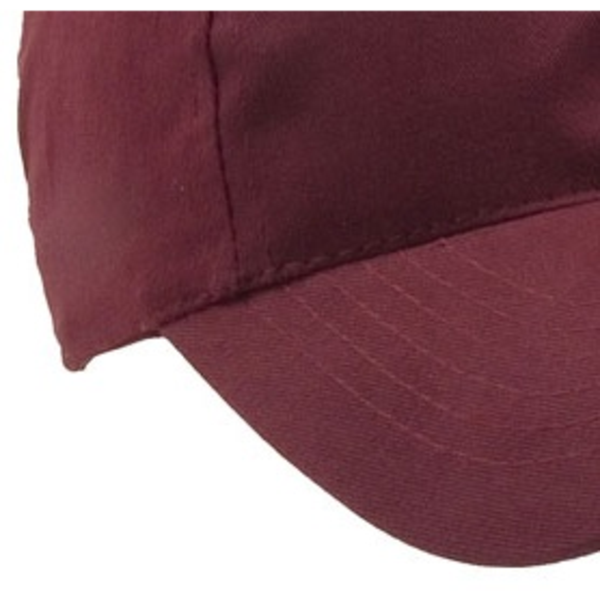 Brushed Cotton Twill Semi-Constructed Cap with Ring Buckle Closure