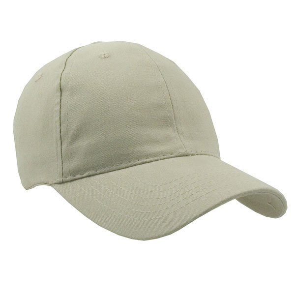 Brushed Cotton Twill Semi-Constructed Cap with Ring Buckle Closure
