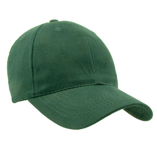 Brushed Cotton Twill Semi-Constructed Cap with Ring Buckle Closure