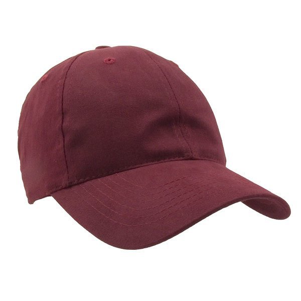 Brushed Cotton Twill Semi-Constructed Cap with Ring Buckle Closure