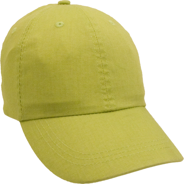 Pigment Dye Washed Cotton Unconstructed Cap