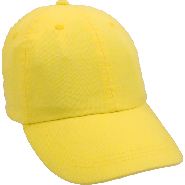 Pigment Dye Washed Cotton Unconstructed Cap