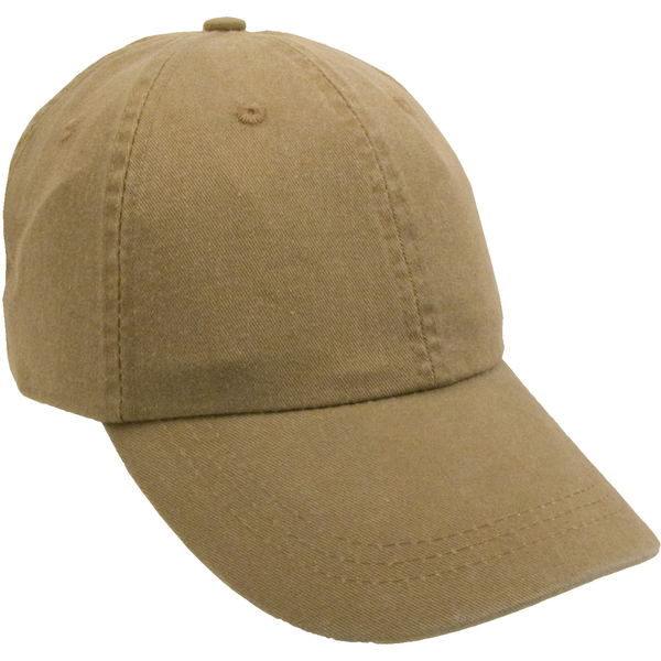 Pigment Dye Washed Cotton Unconstructed Cap