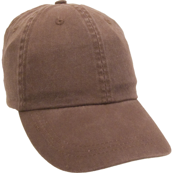 Pigment Dye Washed Cotton Unconstructed Cap