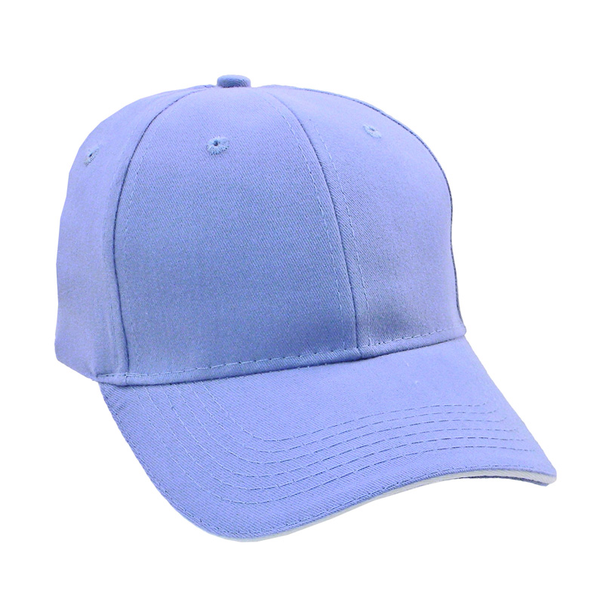 Brushed Cotton Twill Constructed Sandwich Cap