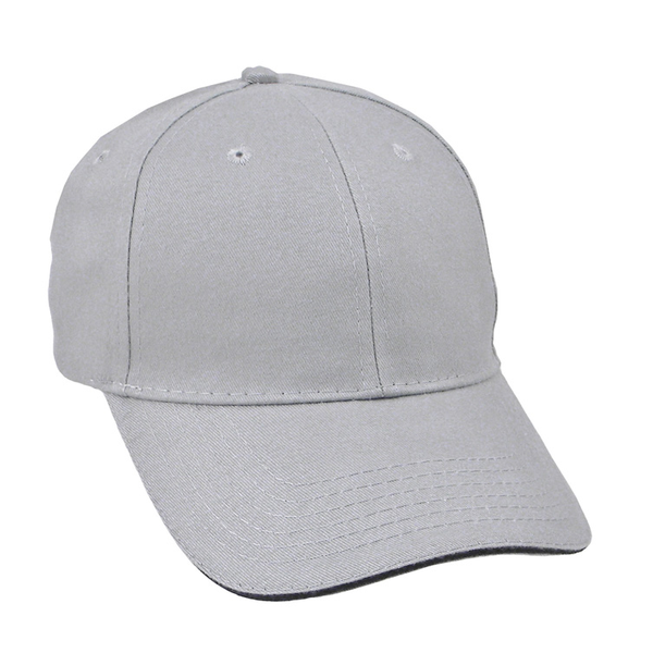 Brushed Cotton Twill Constructed Sandwich Cap
