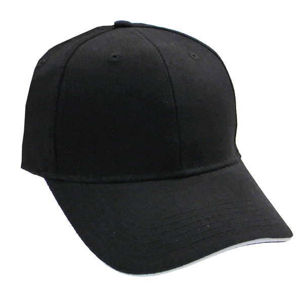 Brushed Cotton Twill Constructed Sandwich Cap