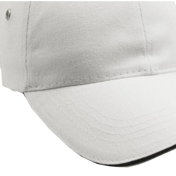 Lightweight Brushed Cotton Twill Constructed Sandwich Cap