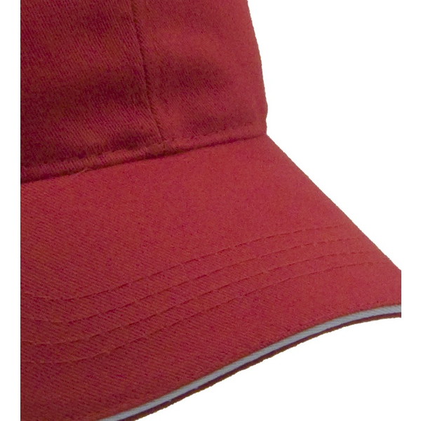 Lightweight Brushed Cotton Twill Constructed Sandwich Cap