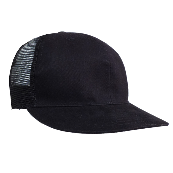 Brushed Cotton Twill Constructed Trucker Cap