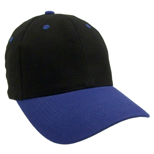 Two Tone Heavyweight Washed Brushed Cotton Twill Constructed Cap