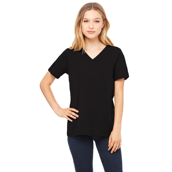 Bella + Canvas® Relaxed Cotton Jersey V-Neck Ladies' Tee