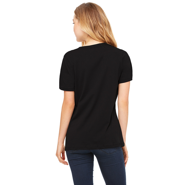 Bella + Canvas® Relaxed Cotton Jersey V-Neck Ladies' Tee