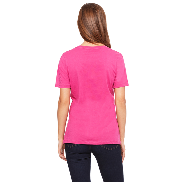 Bella + Canvas® Relaxed Cotton Jersey V-Neck Ladies' Tee