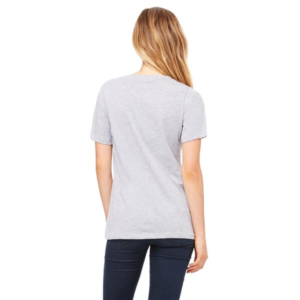 Bella + Canvas® Relaxed Cotton Jersey V-Neck Ladies' Tee