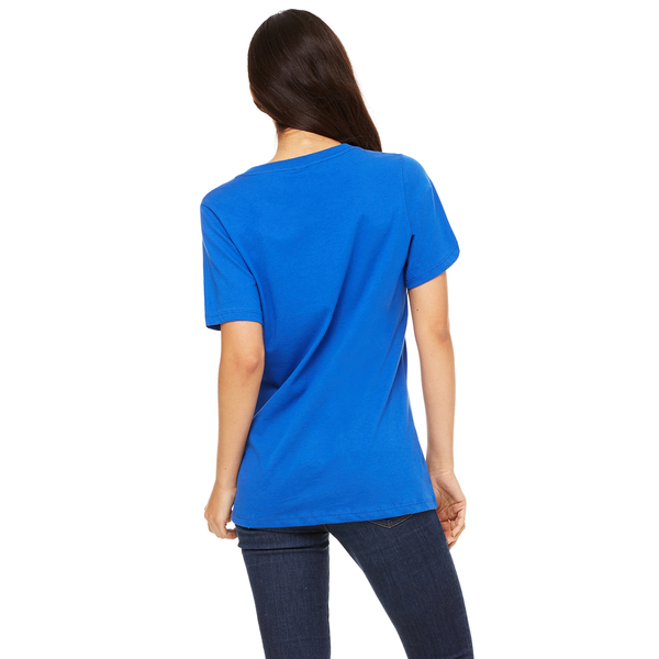 Bella + Canvas® Relaxed Cotton Jersey V-Neck Ladies' Tee