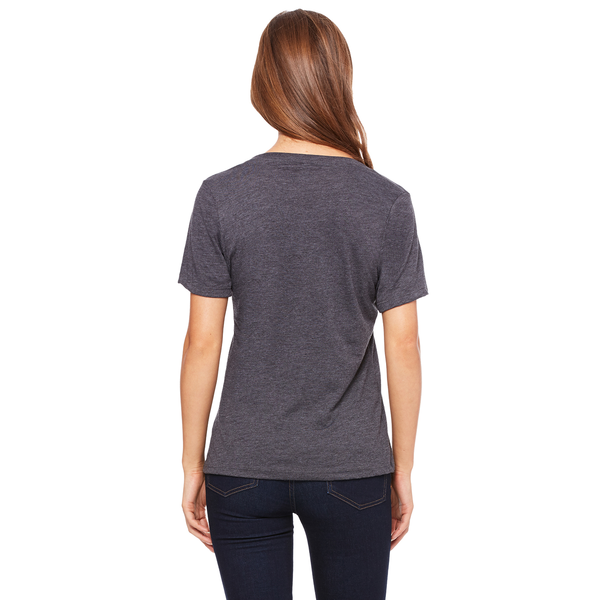Bella + Canvas® Relaxed Cotton Jersey V-Neck Ladies' Tee