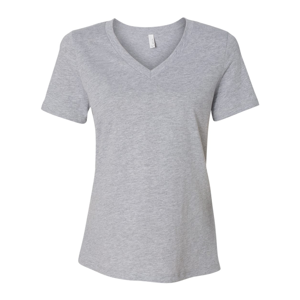 Bella + Canvas® Relaxed Cotton Jersey V-Neck Ladies' Tee