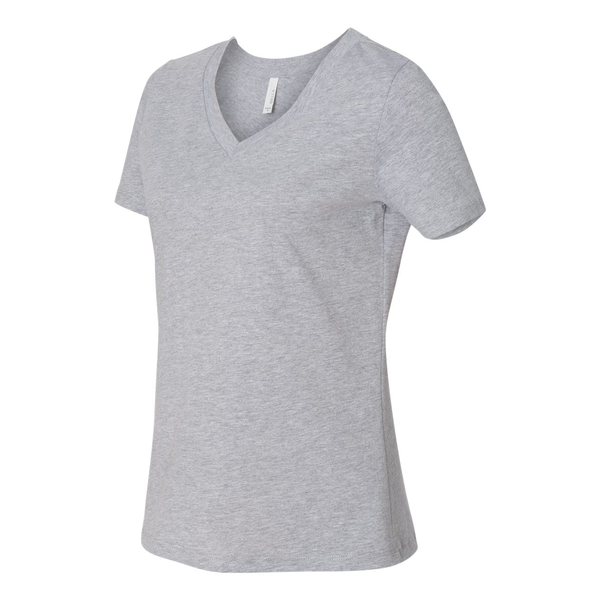 Bella + Canvas® Relaxed Cotton Jersey V-Neck Ladies' Tee