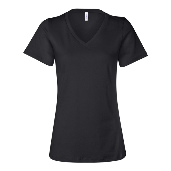 Bella + Canvas® Relaxed Cotton Jersey V-Neck Ladies' Tee