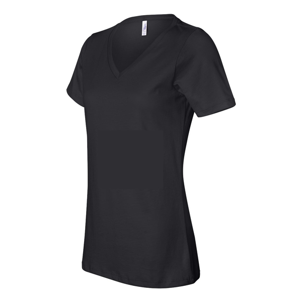 Bella + Canvas® Relaxed Cotton Jersey V-Neck Ladies' Tee
