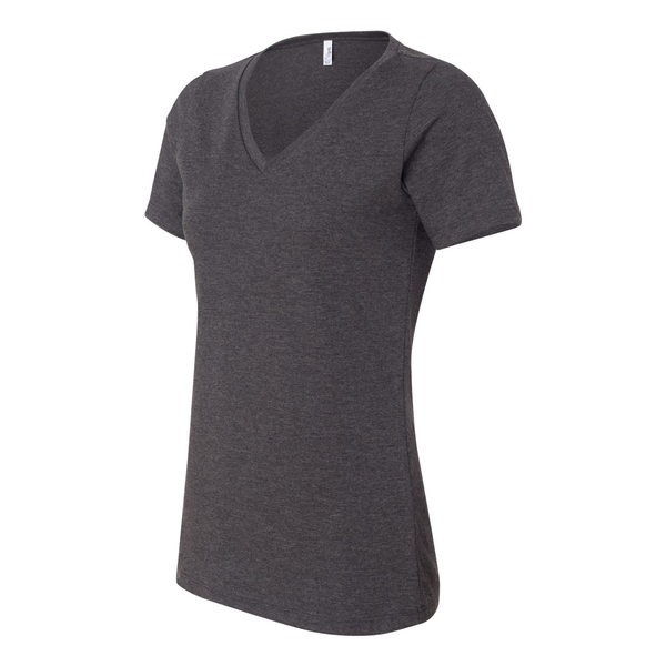 Bella + Canvas® Relaxed Cotton Jersey V-Neck Ladies' Tee