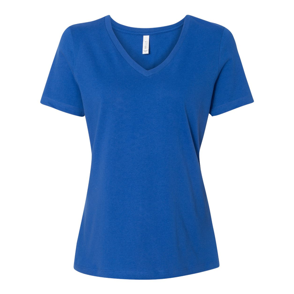 Bella + Canvas® Relaxed Cotton Jersey V-Neck Ladies' Tee