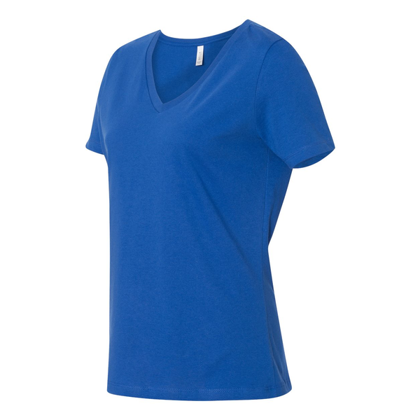 Bella + Canvas® Relaxed Cotton Jersey V-Neck Ladies' Tee