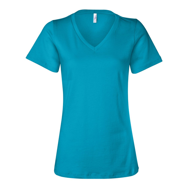 Bella + Canvas® Relaxed Cotton Jersey V-Neck Ladies' Tee