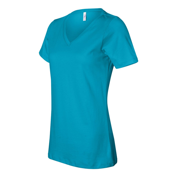 Bella + Canvas® Relaxed Cotton Jersey V-Neck Ladies' Tee