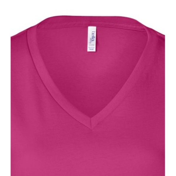 Bella + Canvas® Relaxed Cotton Jersey V-Neck Ladies' Tee