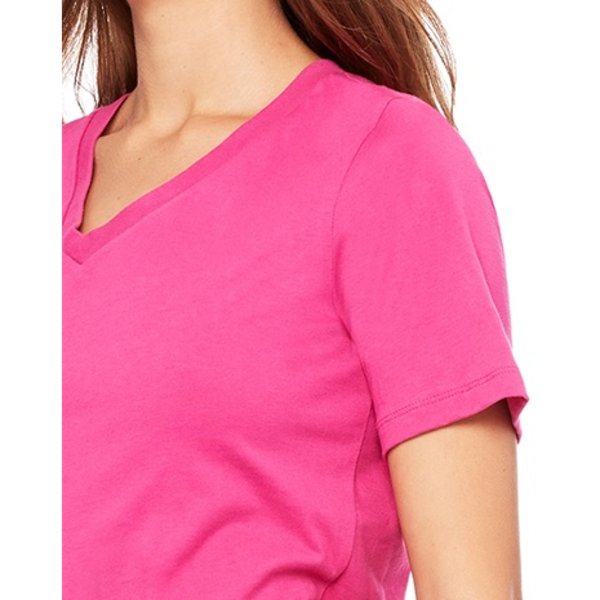 Bella + Canvas® Relaxed Cotton Jersey V-Neck Ladies' Tee
