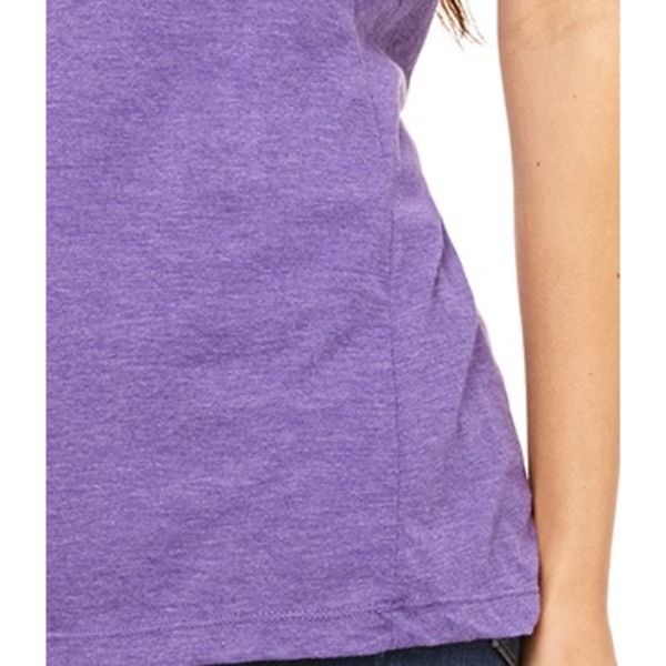 Bella + Canvas® Relaxed TriBlend Jersey V-Neck Ladies' Tee