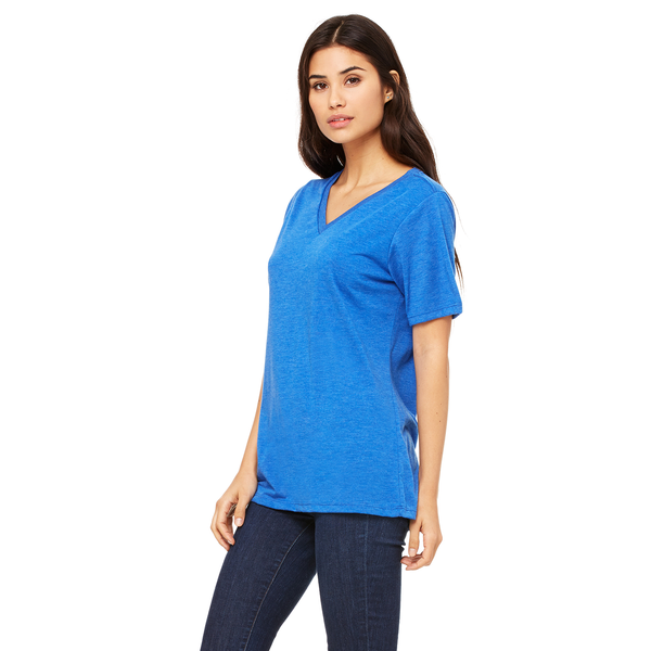 Bella + Canvas® Relaxed TriBlend Jersey V-Neck Ladies' Tee