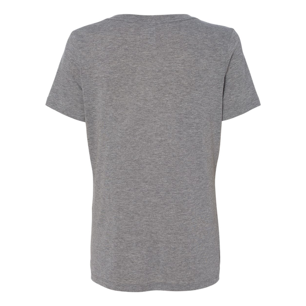 Bella + Canvas® Relaxed TriBlend Jersey V-Neck Ladies' Tee