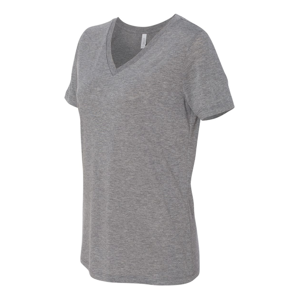 Bella + Canvas® Relaxed TriBlend Jersey V-Neck Ladies' Tee
