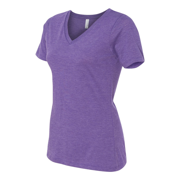 Bella + Canvas® Relaxed TriBlend Jersey V-Neck Ladies' Tee