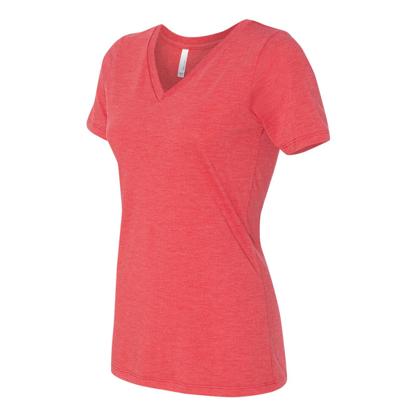Bella + Canvas® Relaxed TriBlend Jersey V-Neck Ladies' Tee