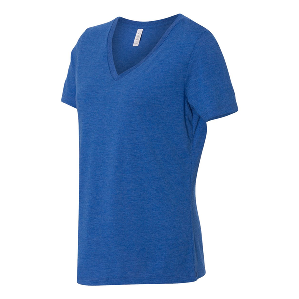Bella + Canvas® Relaxed TriBlend Jersey V-Neck Ladies' Tee