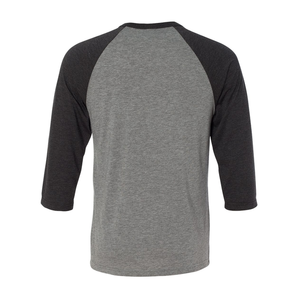 Bella + Canvas® Triblend Unisex Baseball 3/4-Sleeve Tee