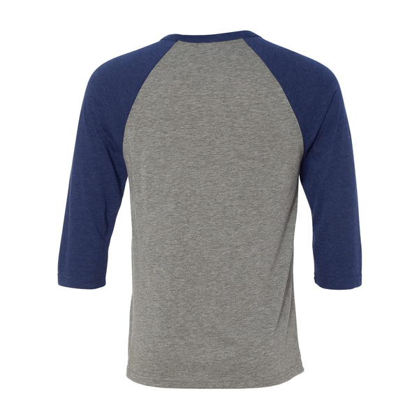Bella + Canvas® Triblend Unisex Baseball 3/4-Sleeve Tee