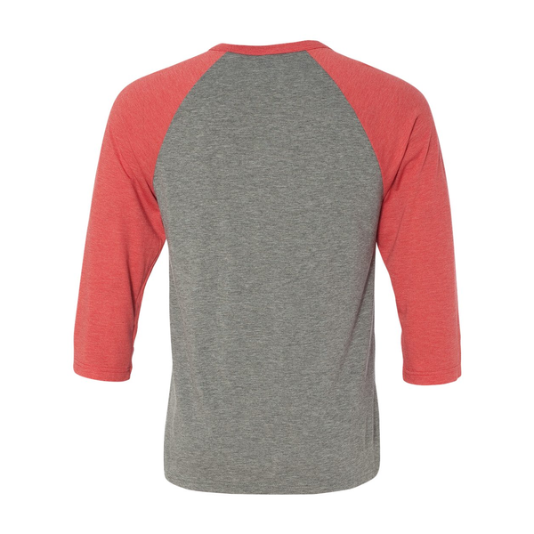 Bella + Canvas® Triblend Unisex Baseball 3/4-Sleeve Tee