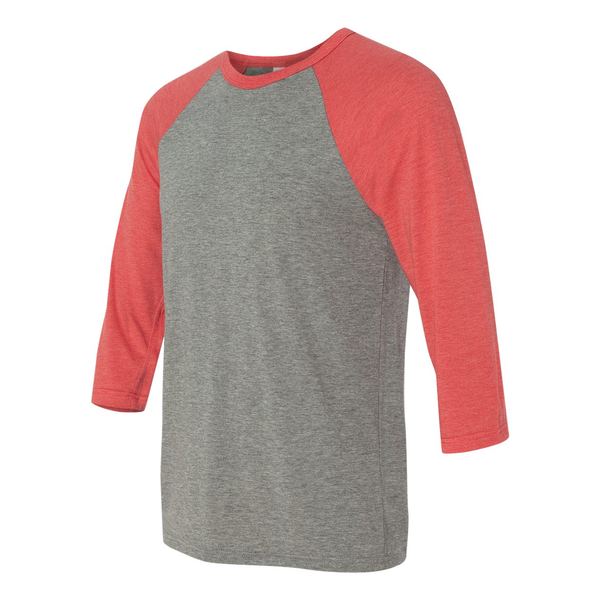 Bella + Canvas® Triblend Unisex Baseball 3/4-Sleeve Tee