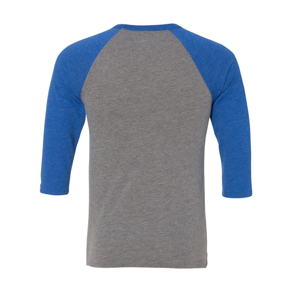 Bella + Canvas® Triblend Unisex Baseball 3/4-Sleeve Tee