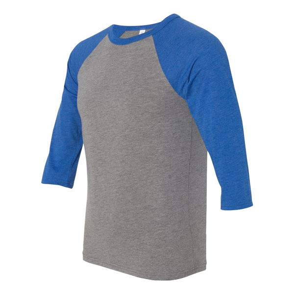 Bella + Canvas® Triblend Unisex Baseball 3/4-Sleeve Tee