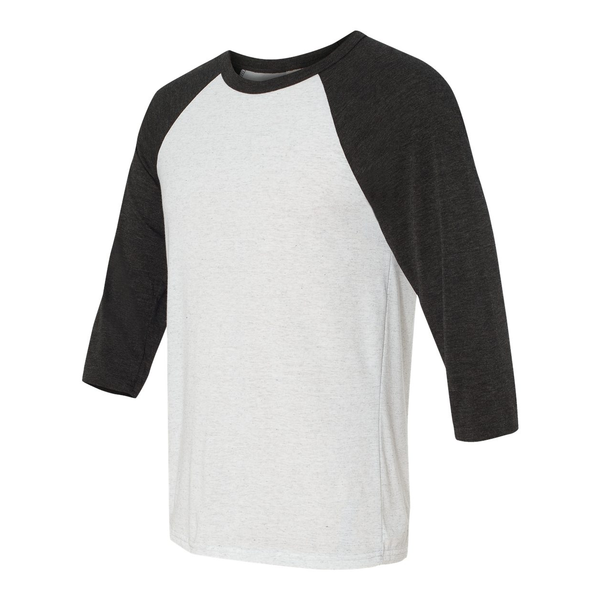 Bella + Canvas® Triblend Unisex Baseball 3/4-Sleeve Tee