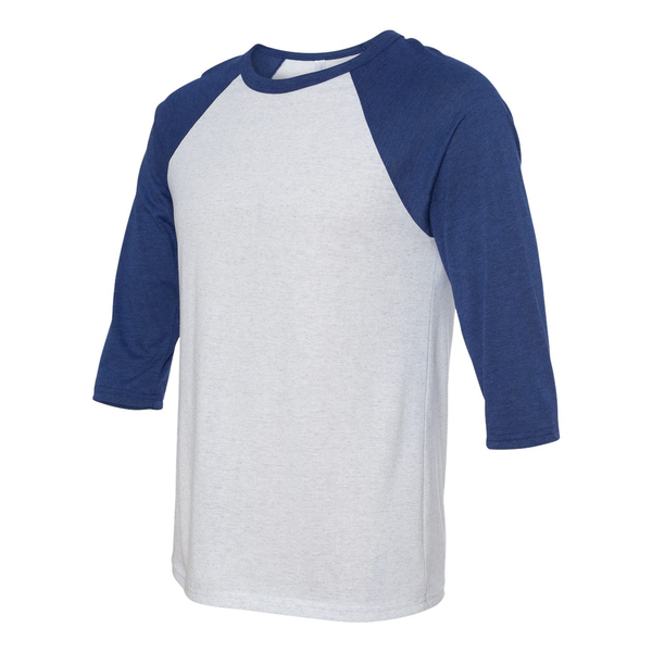 Bella + Canvas® Triblend Unisex Baseball 3/4-Sleeve Tee